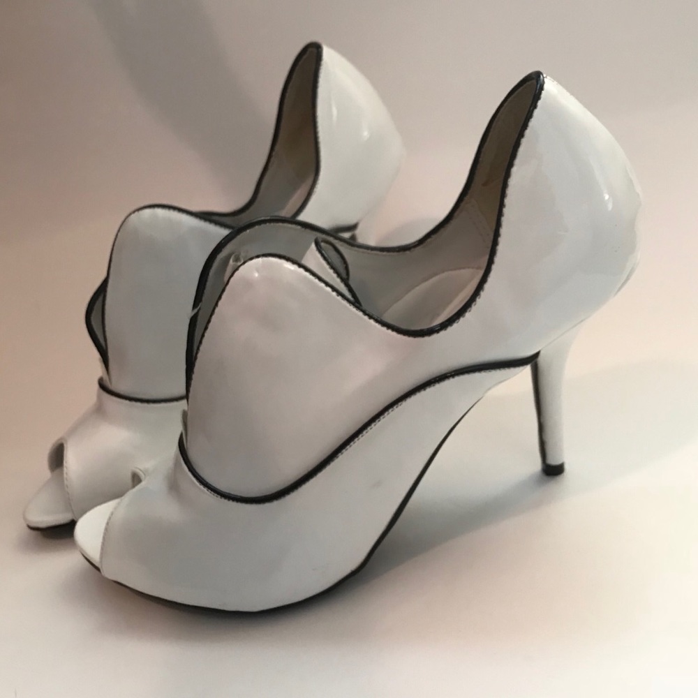 Wild Diva white heels
